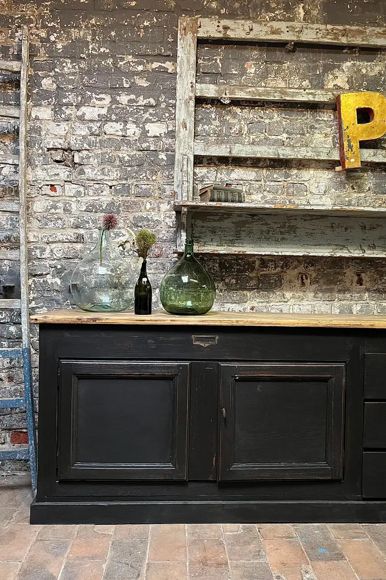 Meuble d’atelier en bois Début XXème