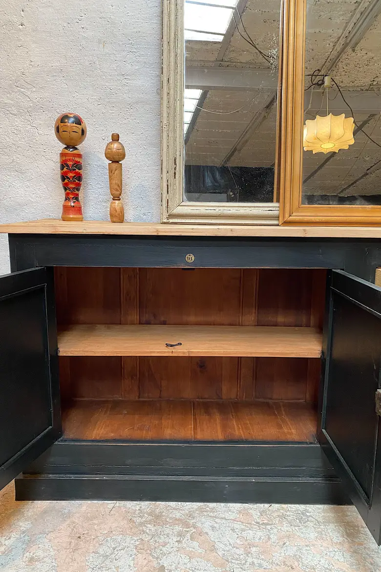 Meuble d’atelier en bois  Début XXème