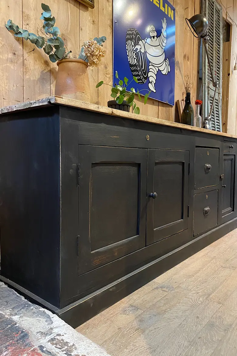 Meuble d’atelier en bois Début XXème