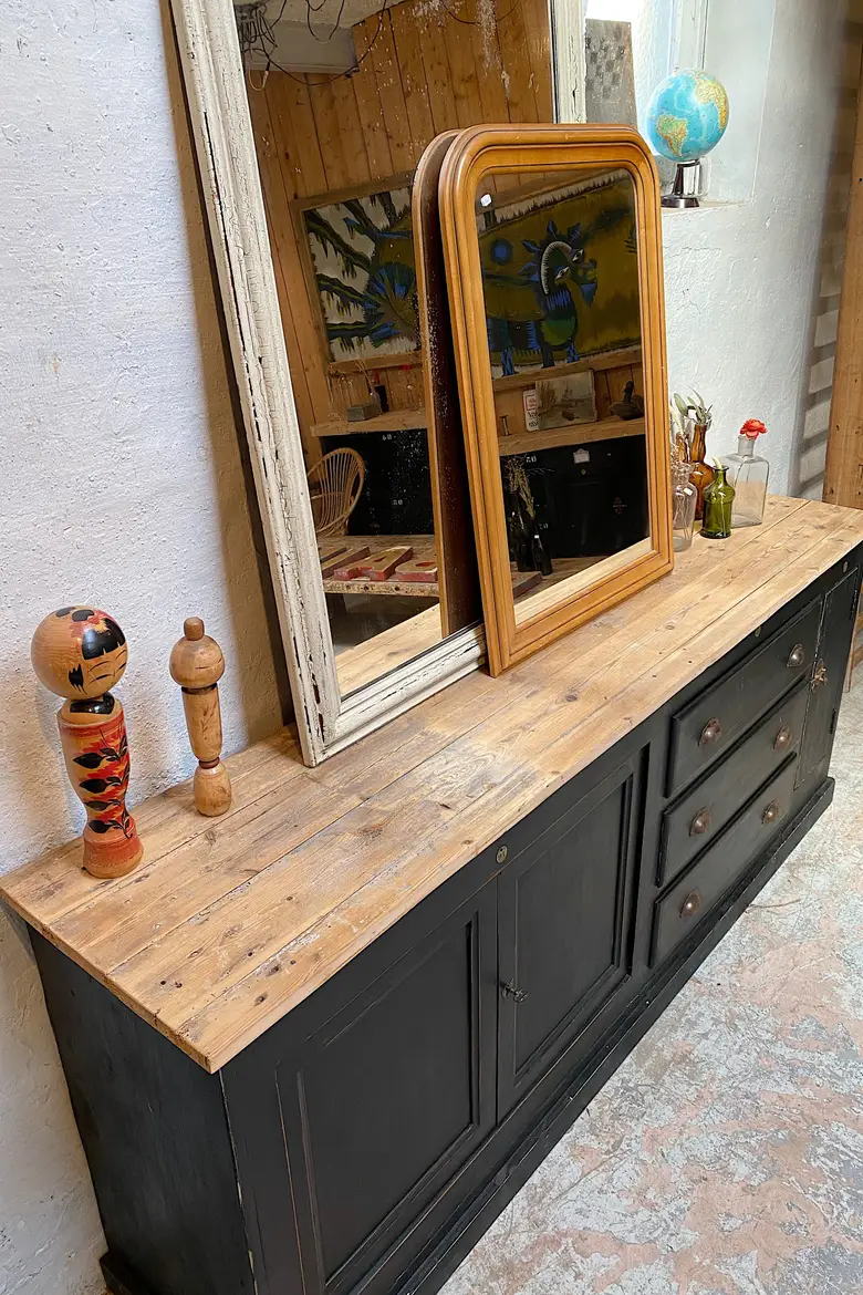Meuble d’atelier en bois  Début XXème