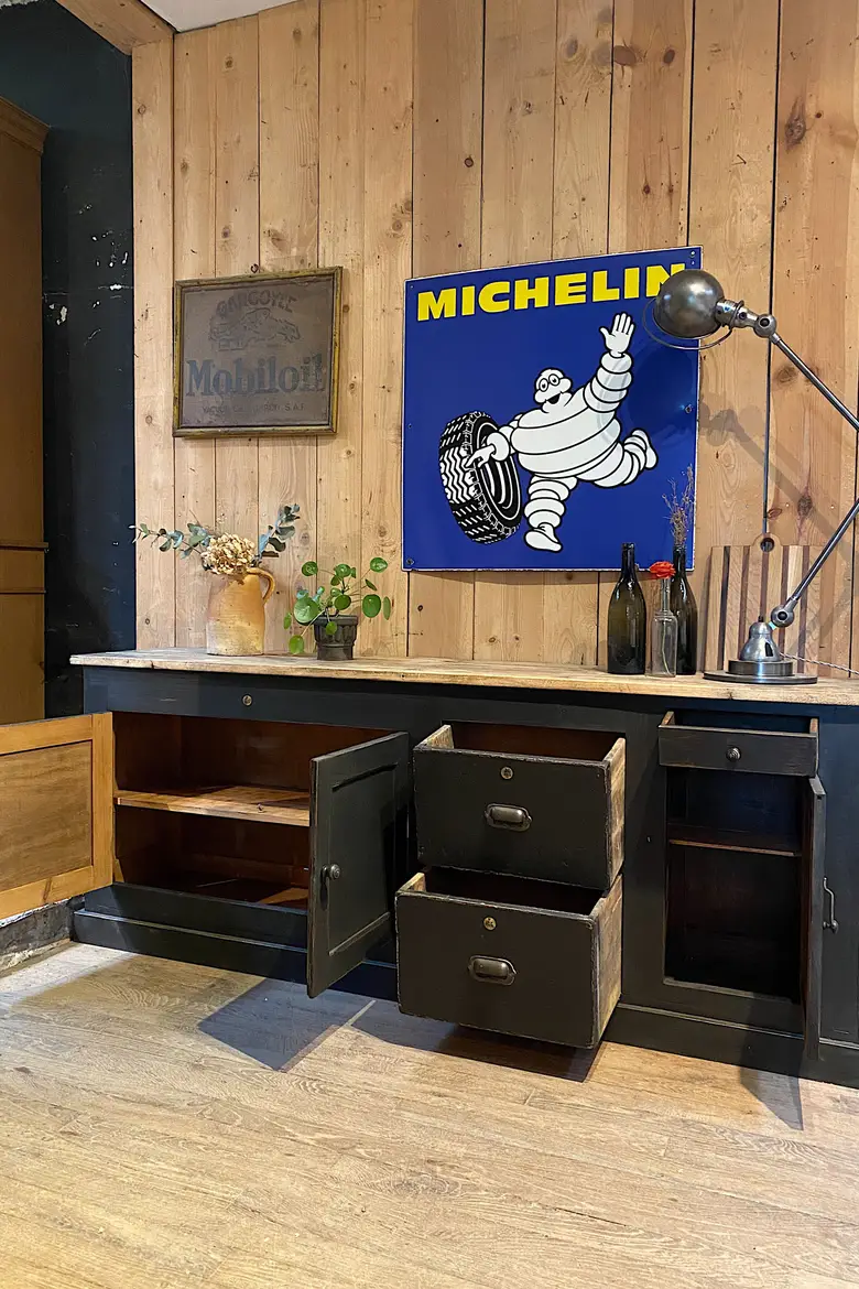 Meuble d’atelier en bois Début XXème