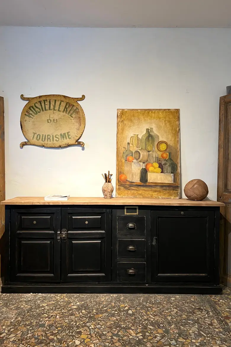 Meuble d’atelier en bois