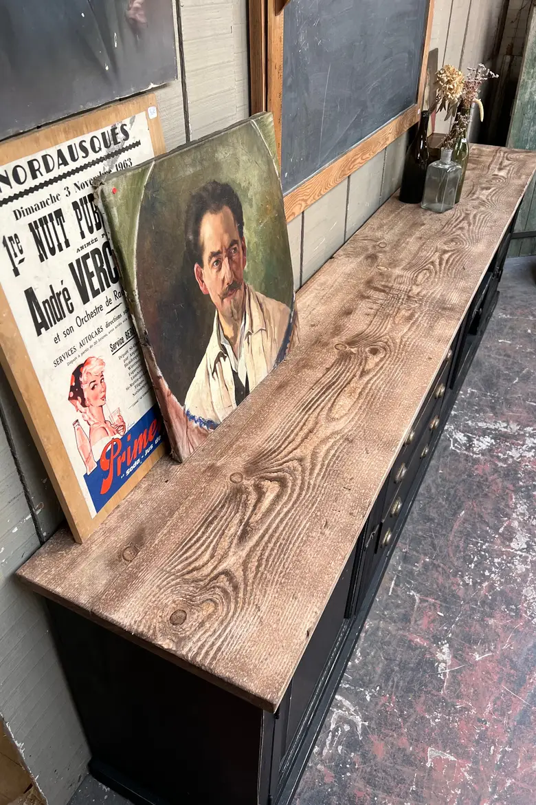 Meuble d’atelier en bois