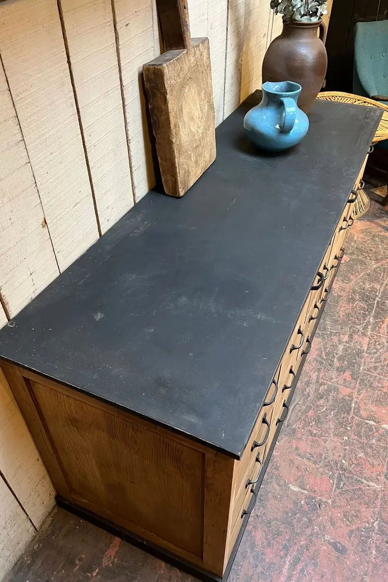 Meuble d’atelier en chêne Années 50