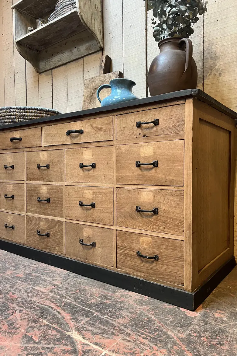 Meuble d’atelier en chêne Années 50