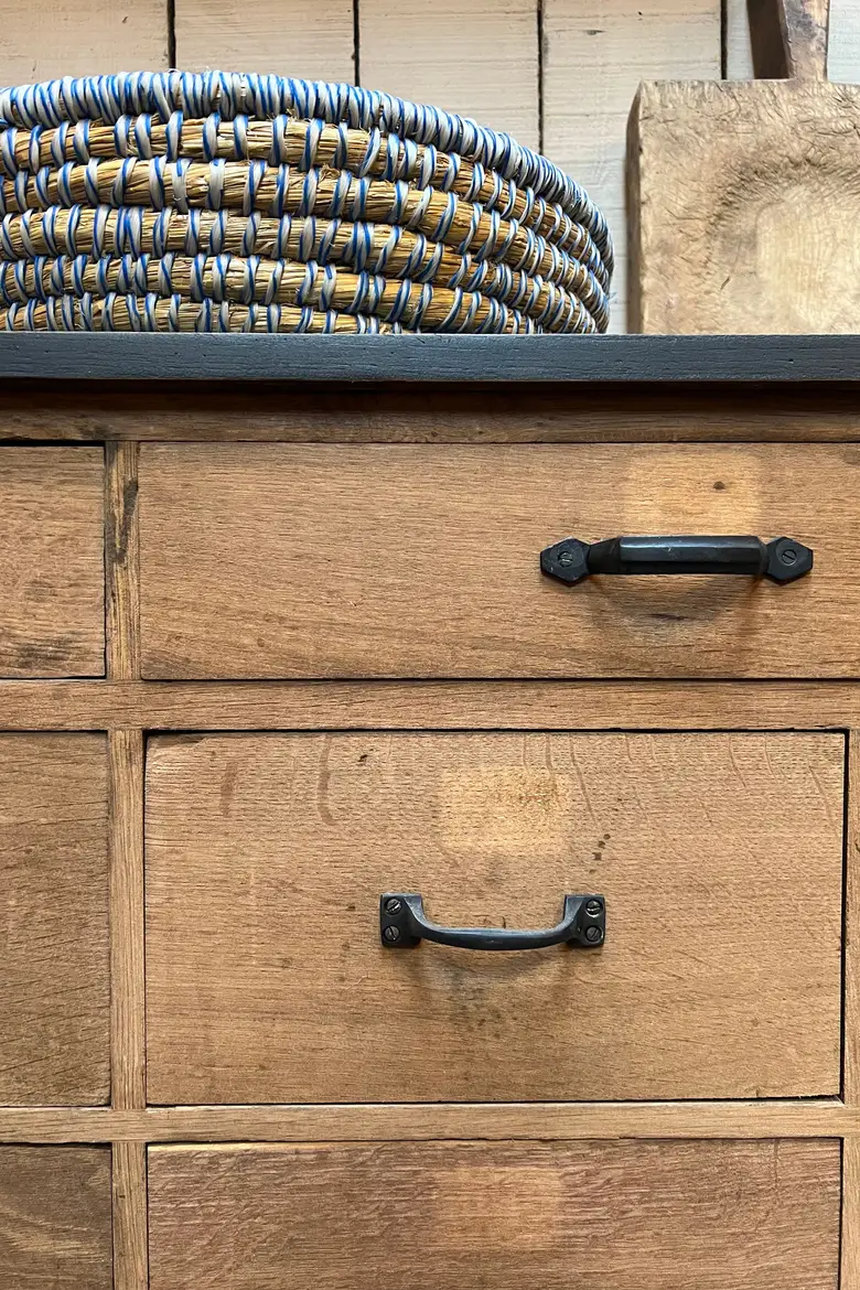 Meuble d’atelier en chêne Années 50