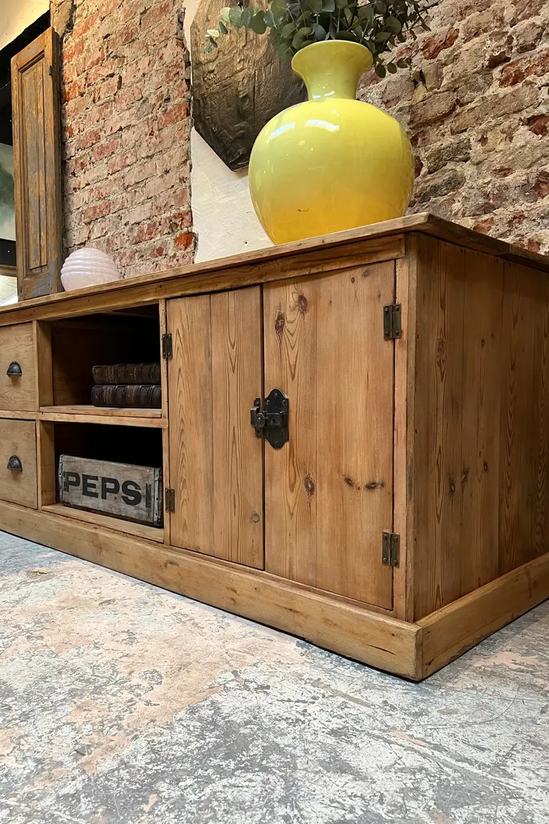 Meuble d’atelier en sapin Début XXème