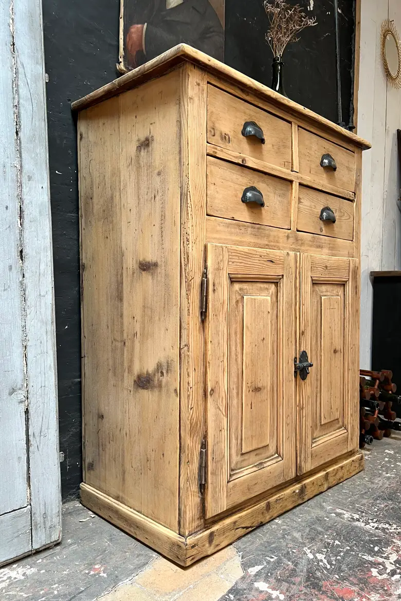 Meuble d’atelier en sapin Début XXème