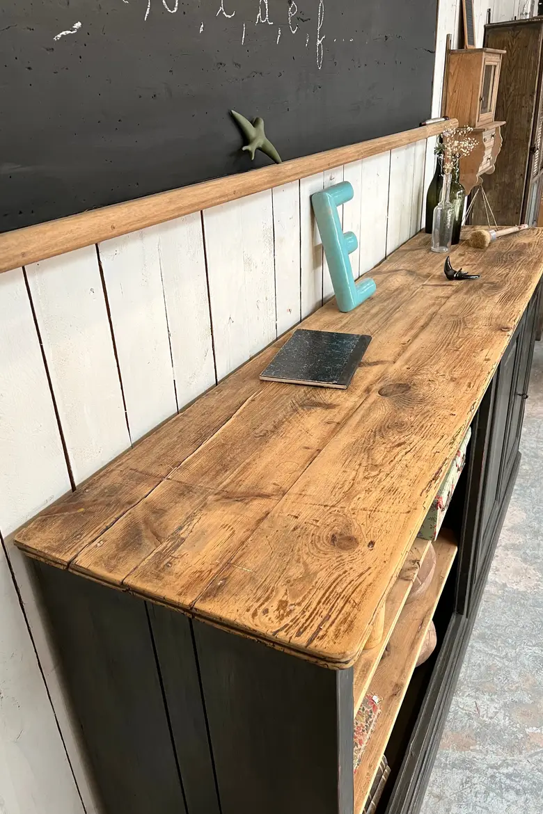 Meuble d'atelier en sapin Début XXème