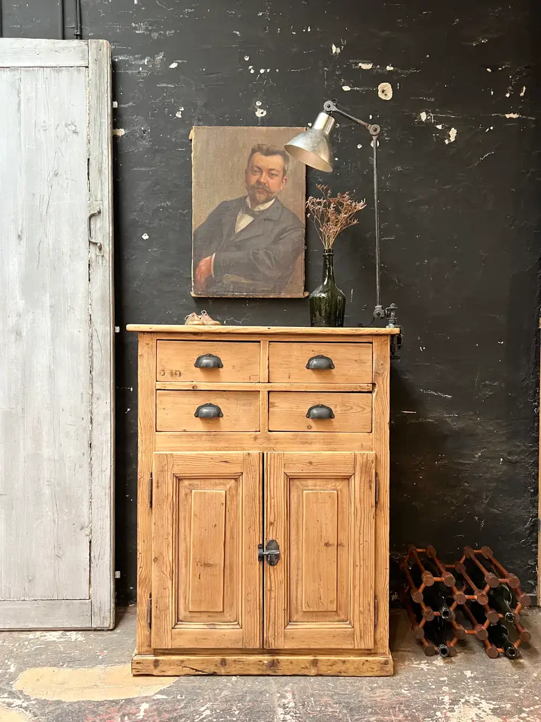 Meuble d’atelier en sapin Début XXème