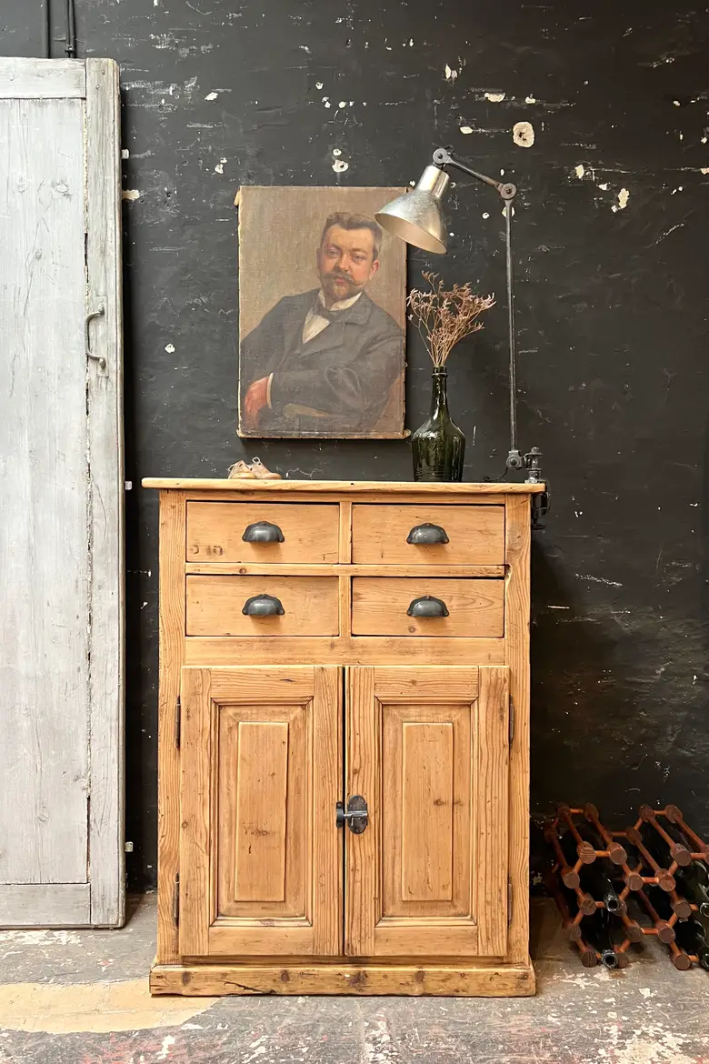 Meuble d’atelier en sapin Début XXème