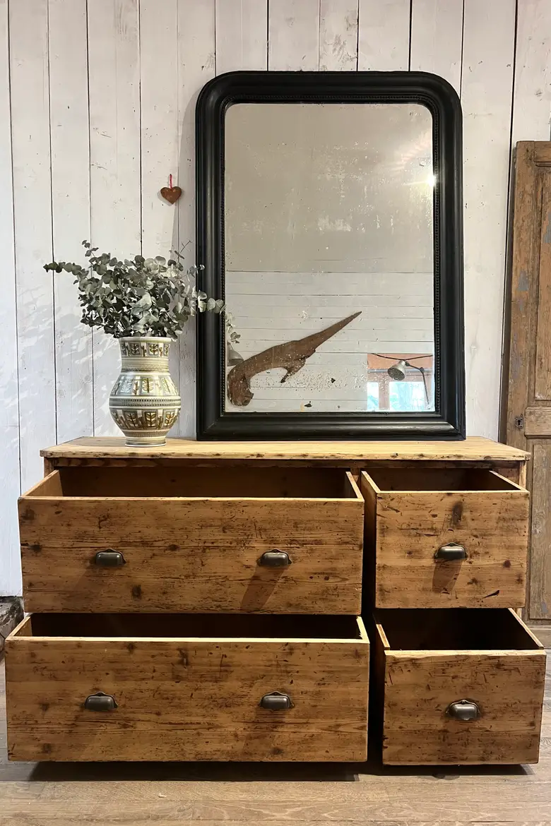 Meuble d’atelier en sapin Début XXème