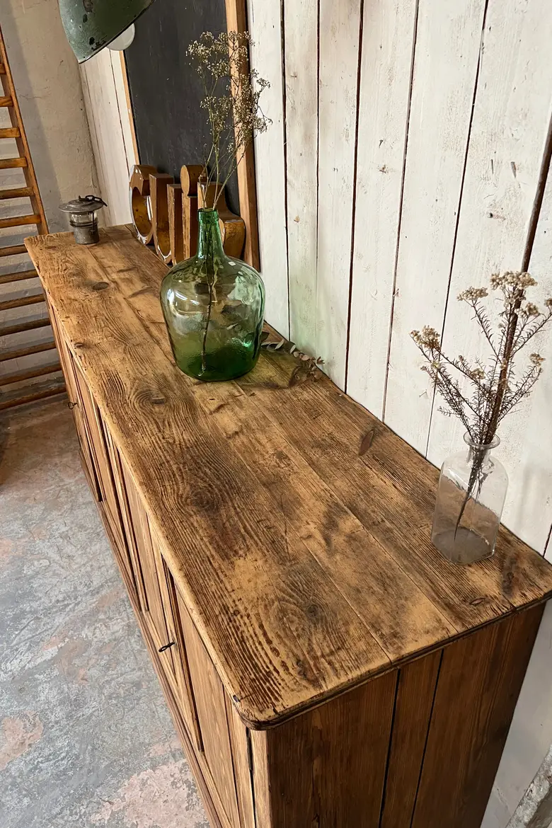 Meuble d’atelier en sapin Début XXème