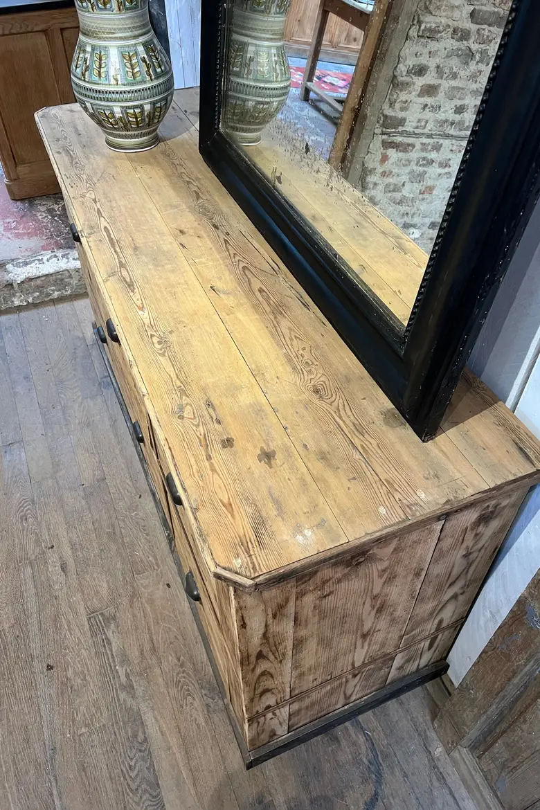 Meuble d’atelier en sapin Début XXème