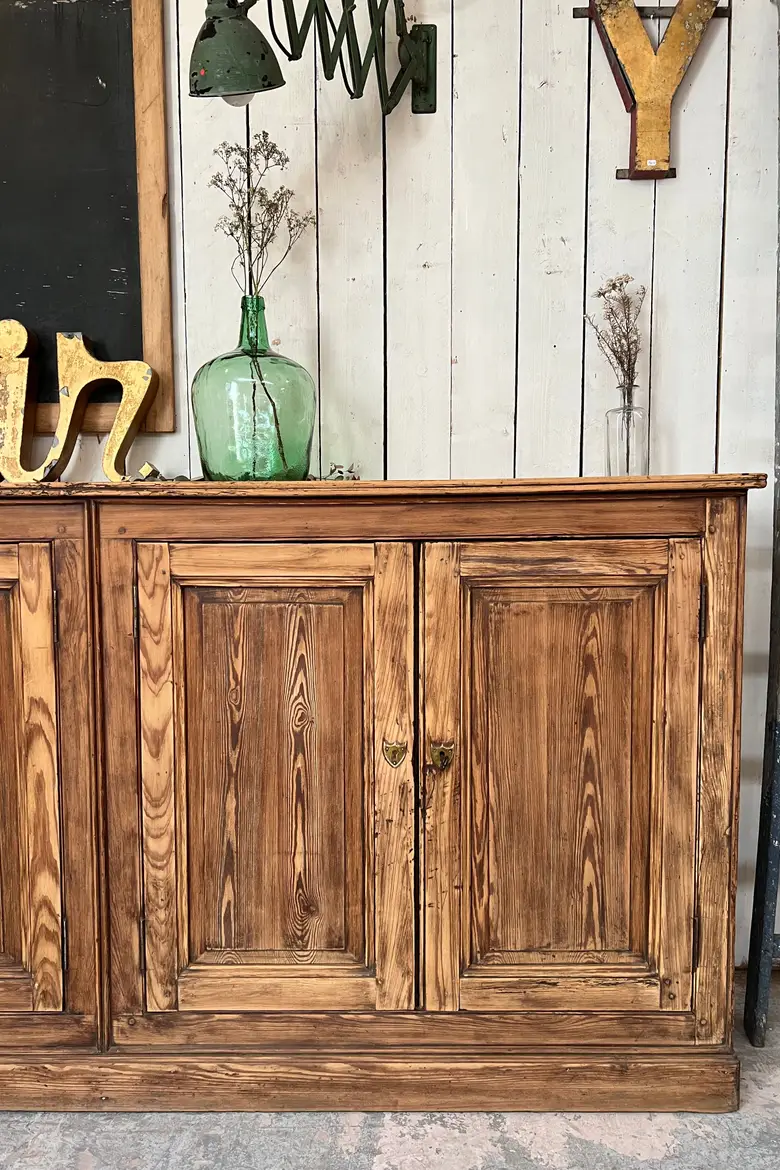 Meuble d’atelier en sapin Début XXème