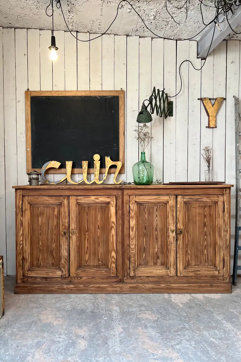 Meuble d’atelier en sapin Début XXème