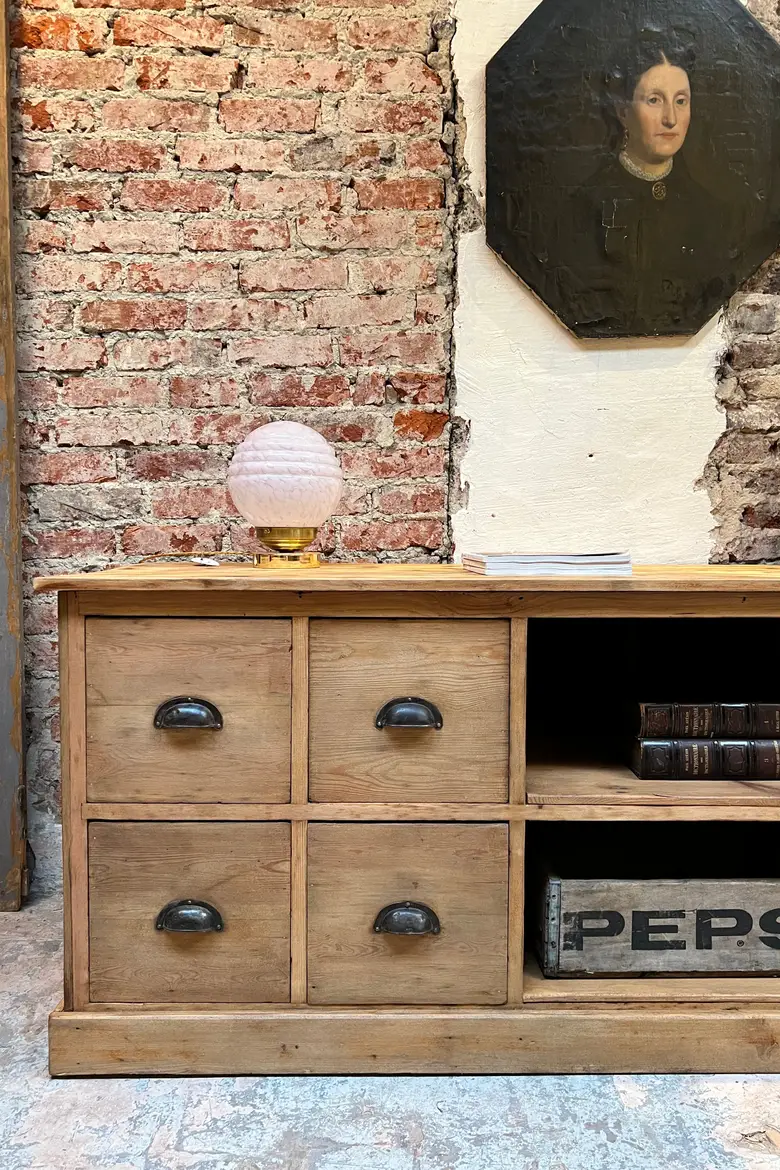 Meuble d’atelier en sapin Début XXème