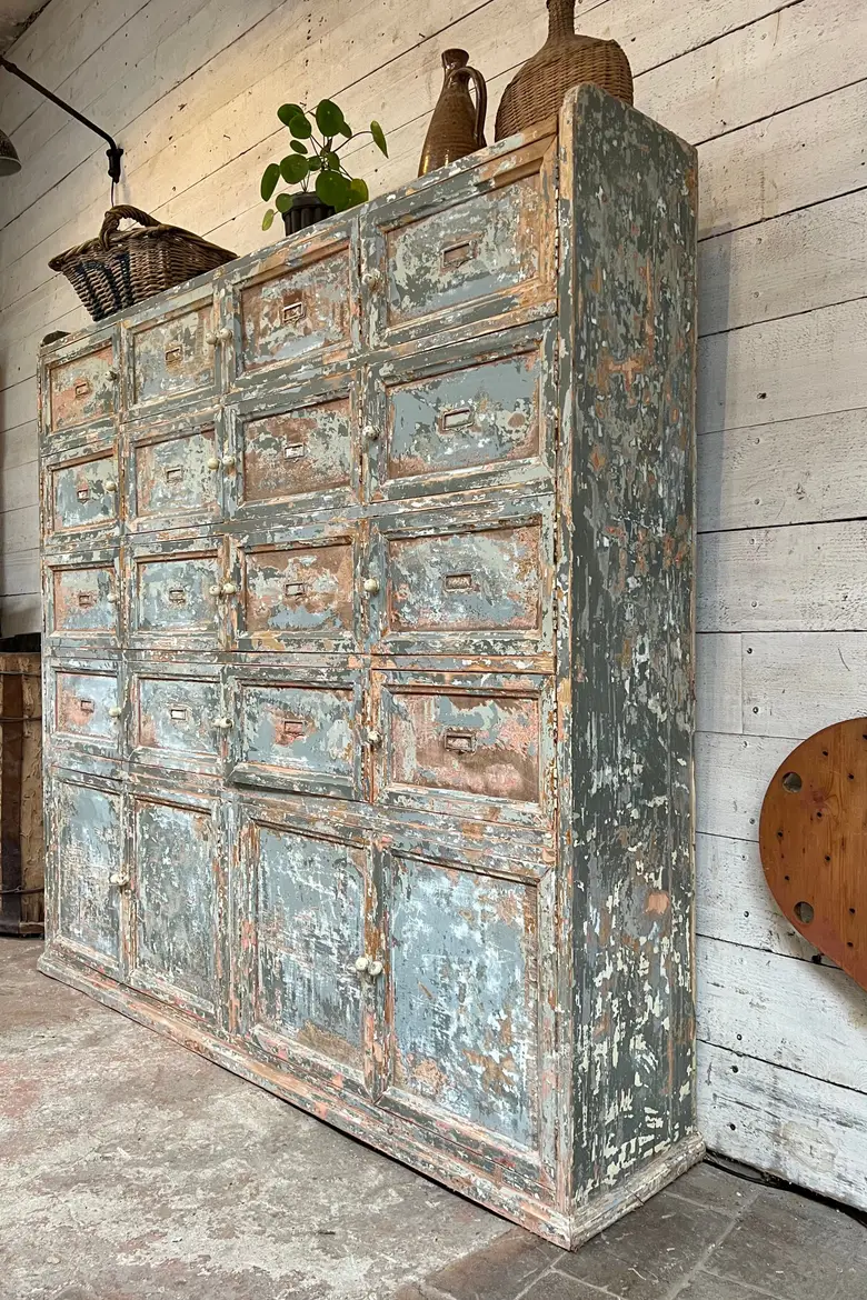 Meuble de commerce en bois Début XXème