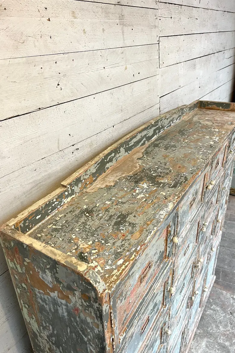 Meuble de commerce en bois Début XXème