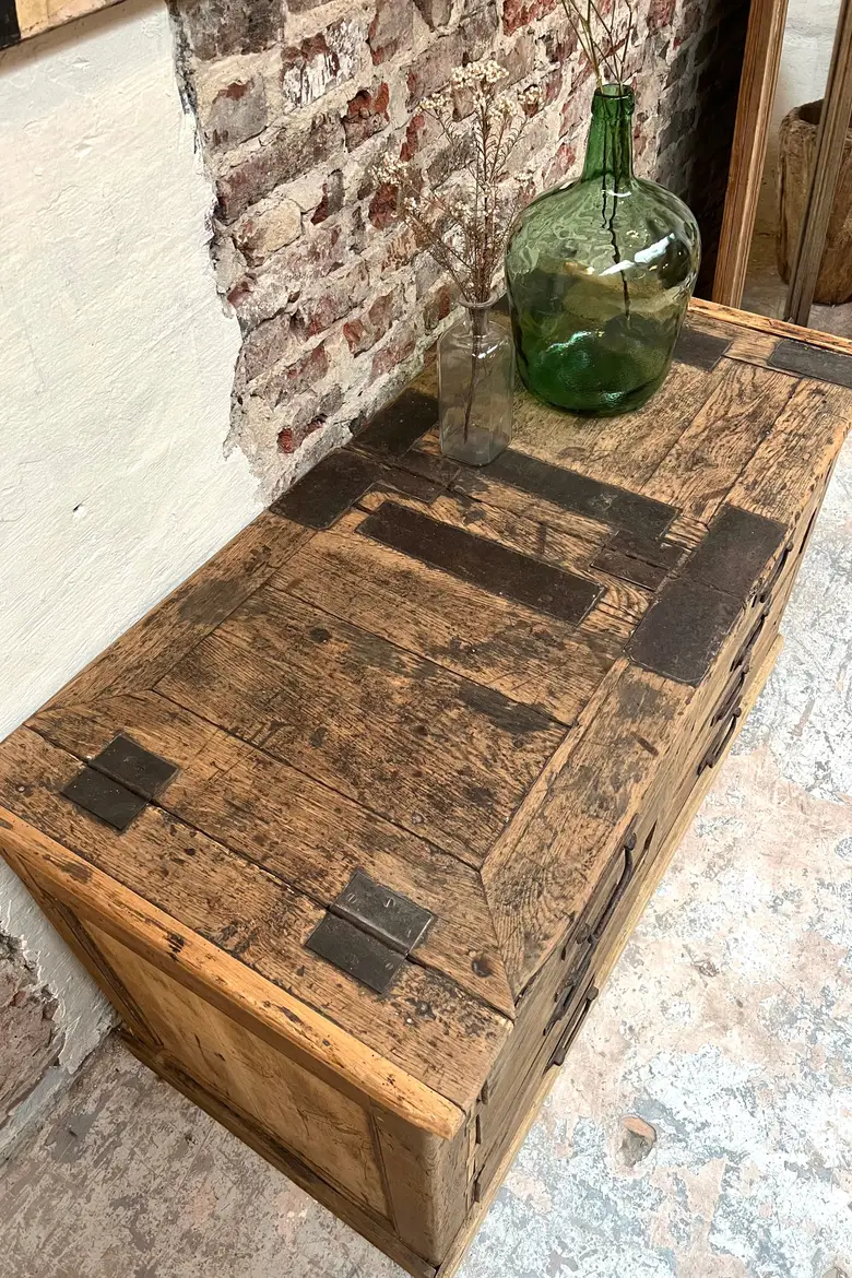 Meuble de cordonnier XIXeme en chêne