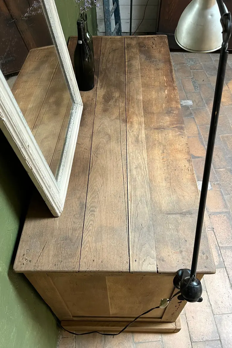 Meuble de métier à tiroirs en chêne Début XXème
