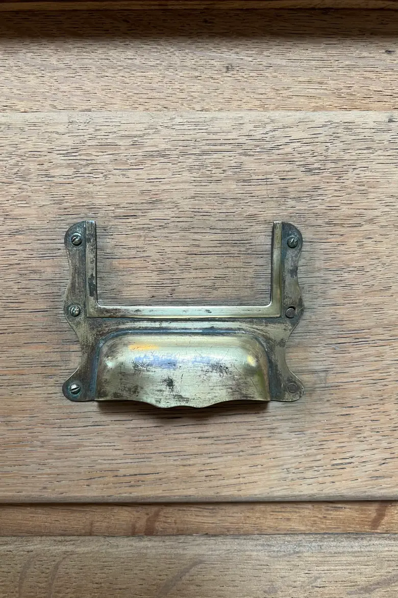 Meuble de métier en chêne