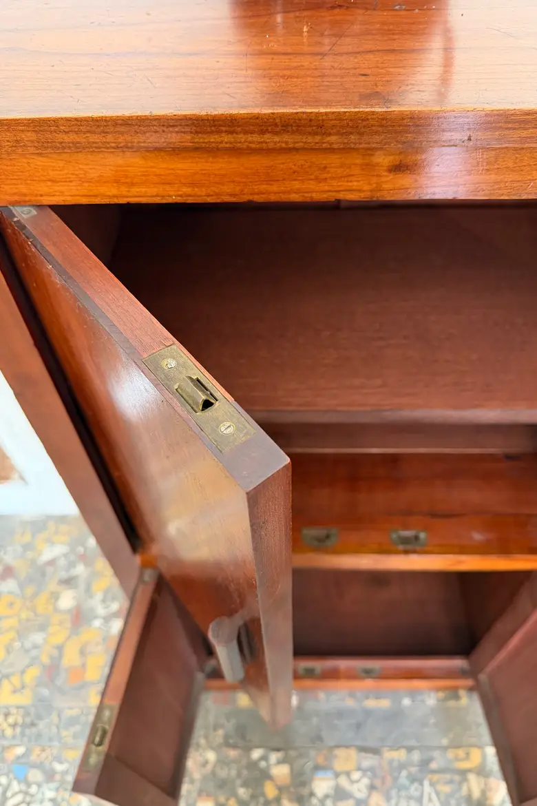Meuble de rangement années 50 en palissandre