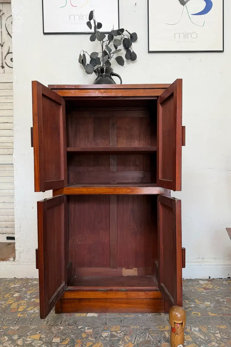 Meuble de rangement années 50 en palissandre