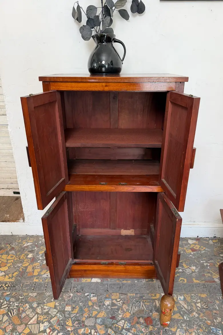 Meuble de rangement années 50 en palissandre