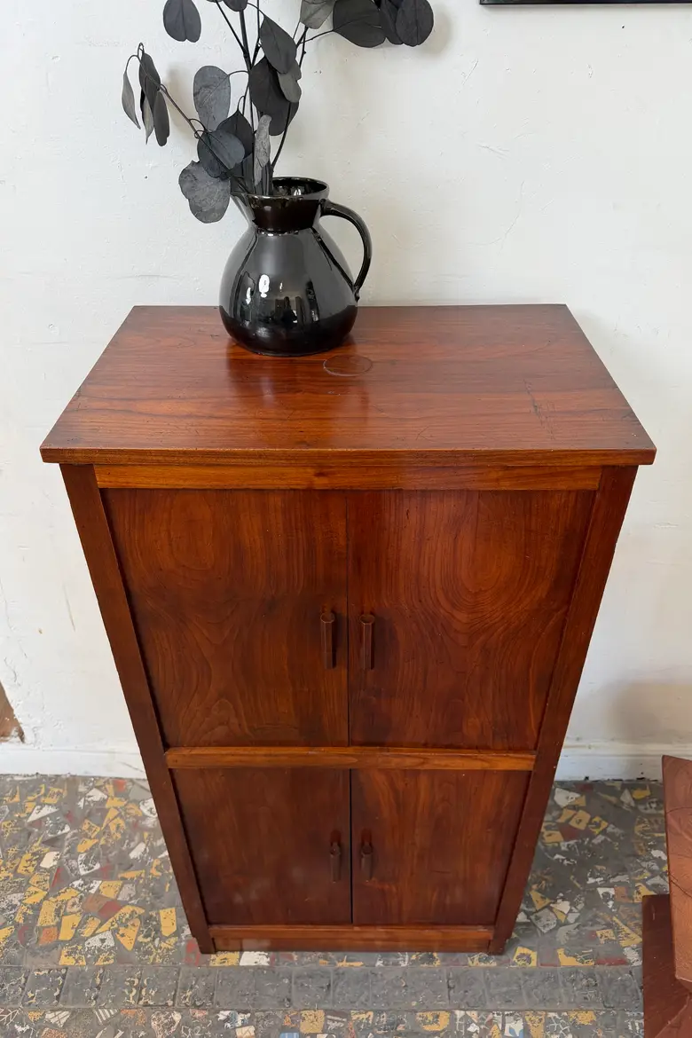 Meuble de rangement années 50 en palissandre