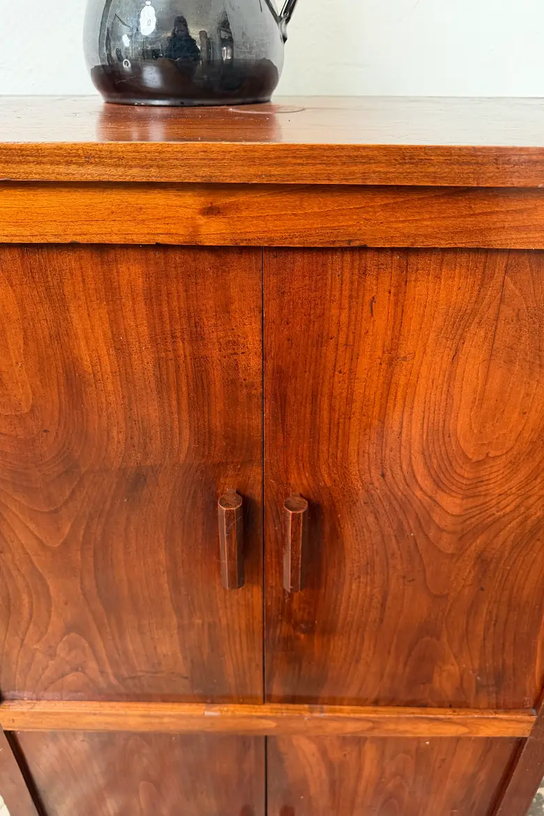 Meuble de rangement années 50 en palissandre