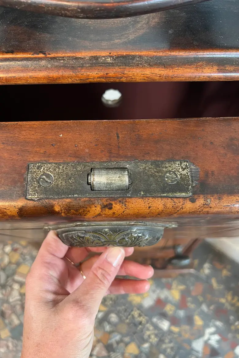 Meuble de toilette de paquebot – XIXe