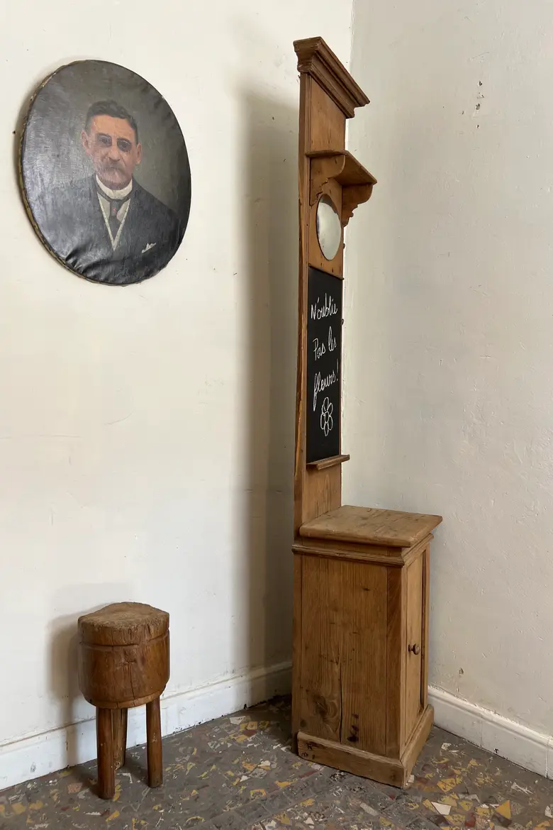 Meuble d’entrée en chêne - Début XXe siècle