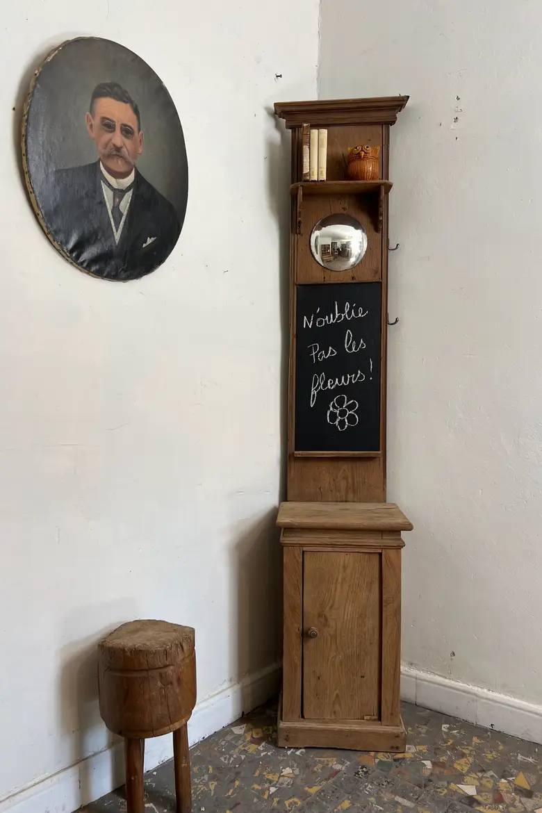 Meuble d’entrée en chêne - Début XXe siècle