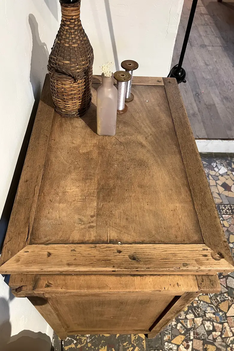 Meuble d’opticien en chêne Début XXème