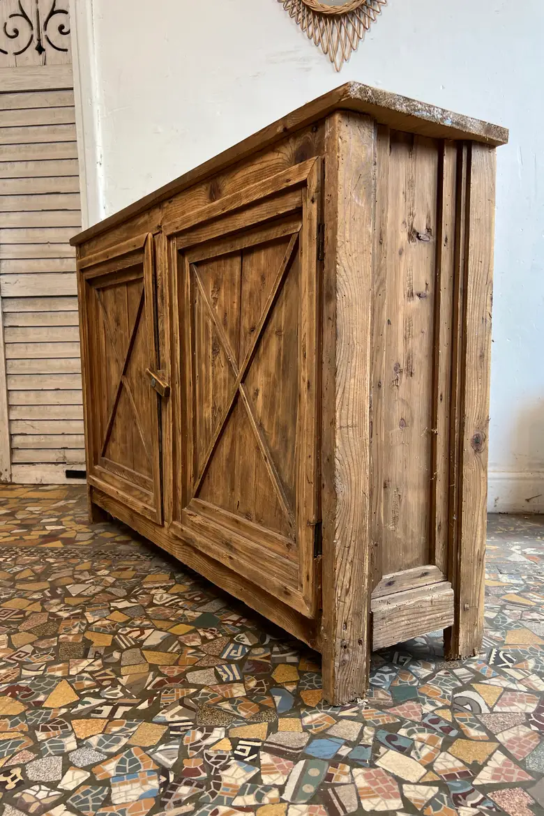 Meuble en sapin – Art populaire, début XXe
