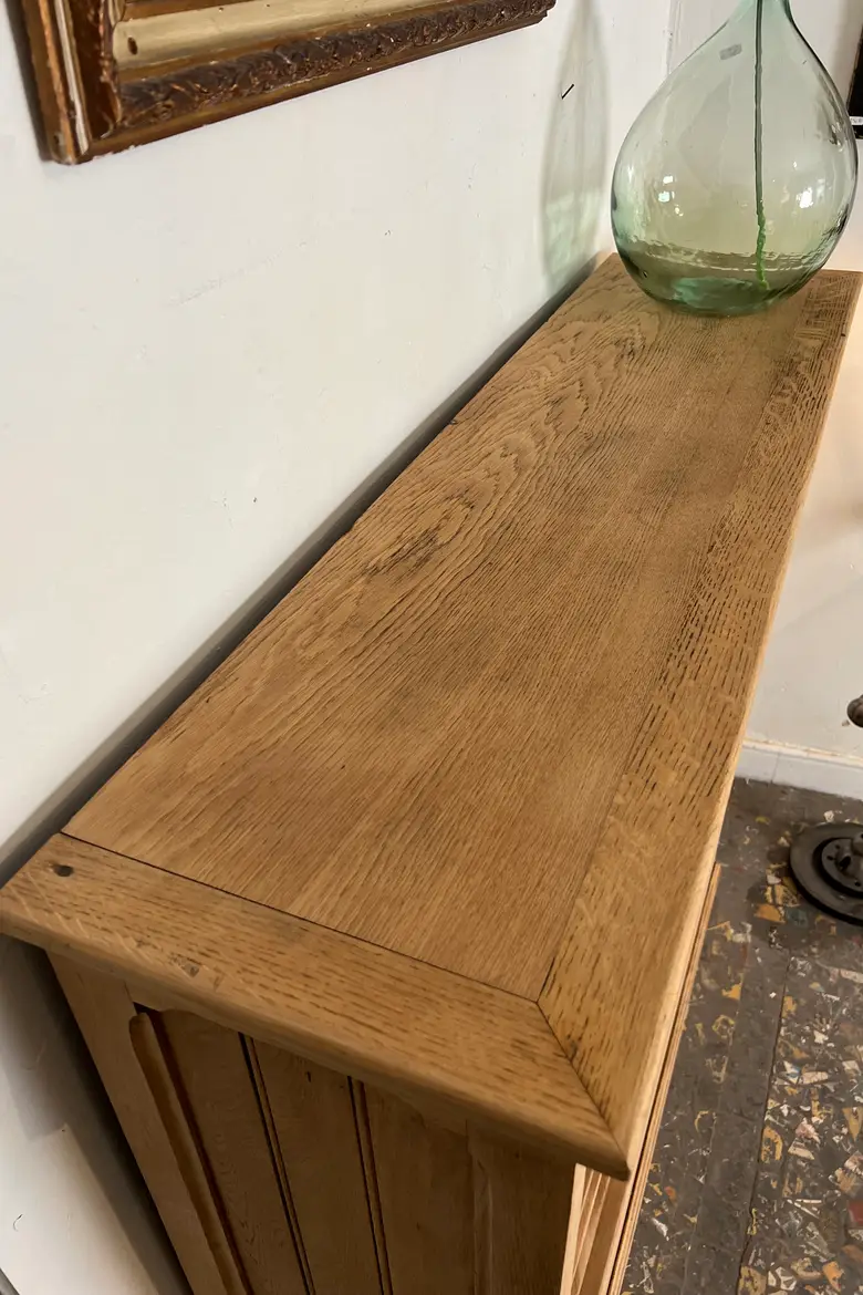 Meuble étagère en chêne Début XXème