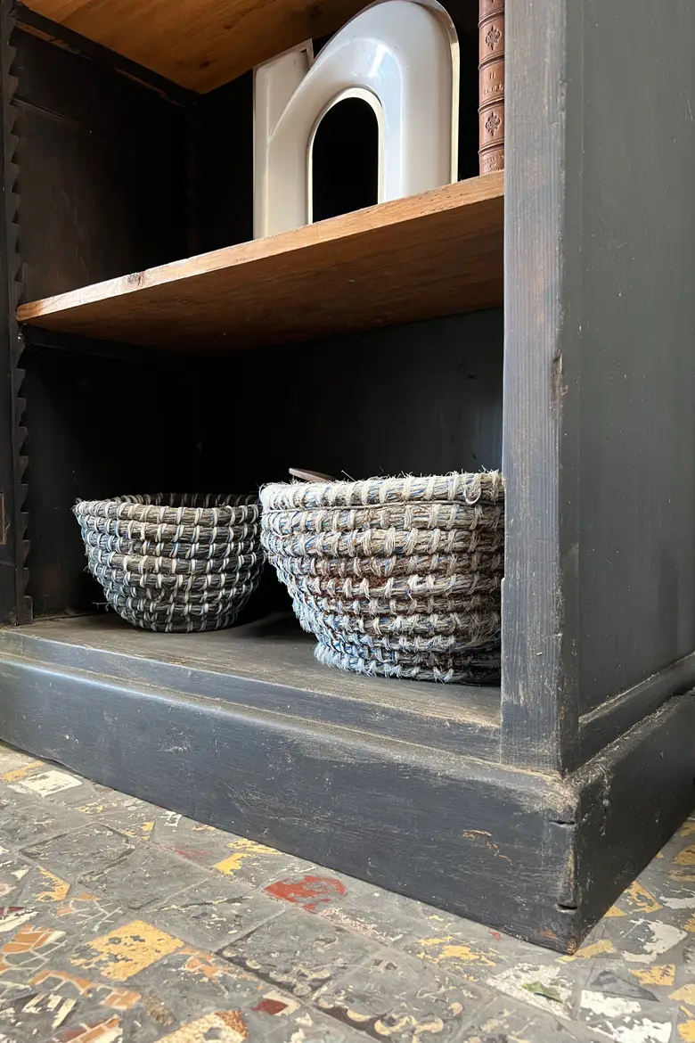 Meuble étagère en sapin