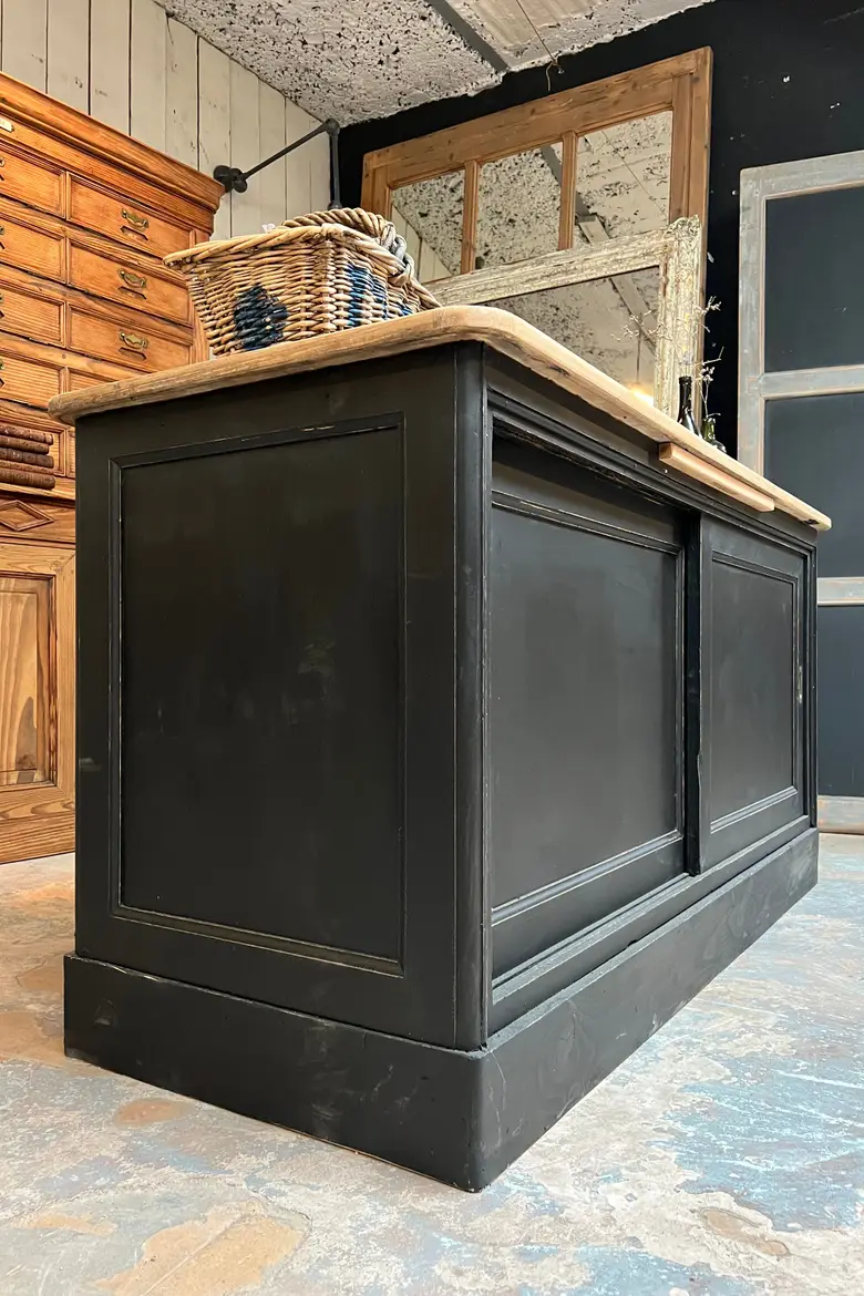 Meuble îlot central en bois Début XXème