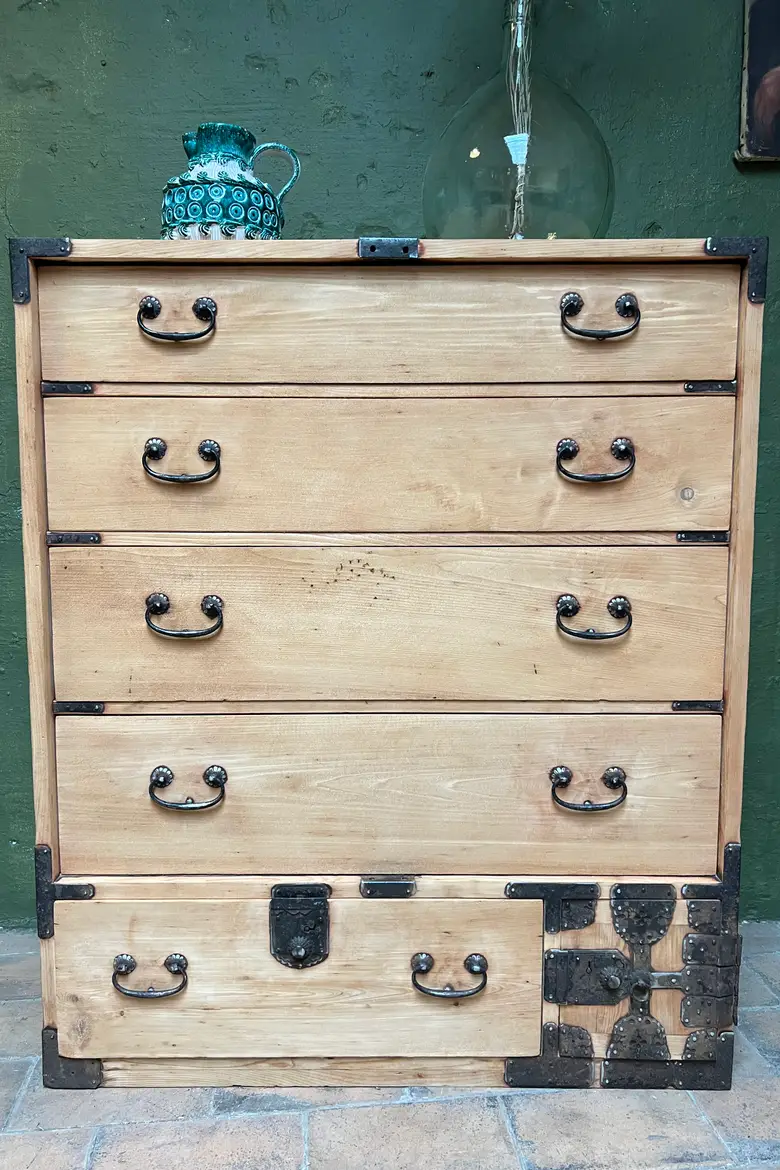 Meuble Tansu Japonais 19ème