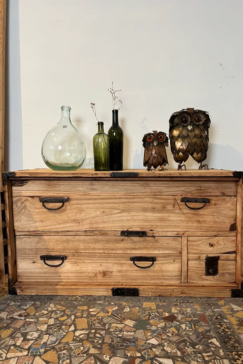 Meuble Tansu Japonais 19ème