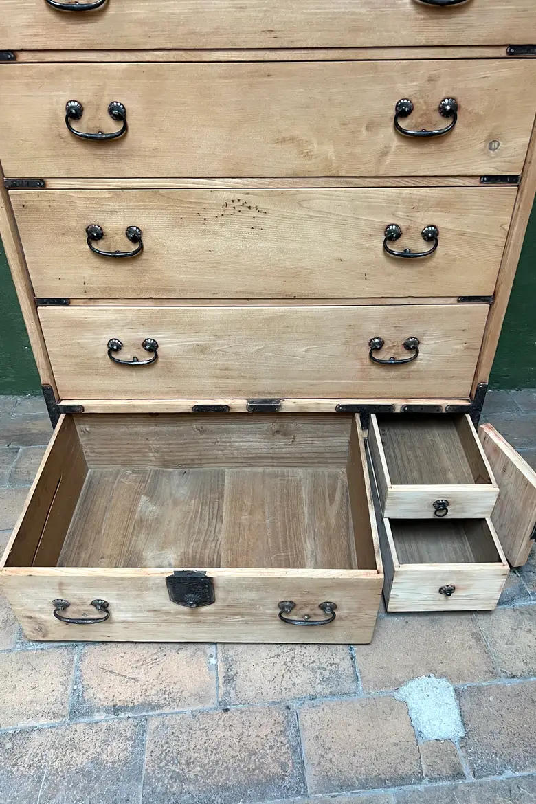 Meuble Tansu Japonais 19ème
