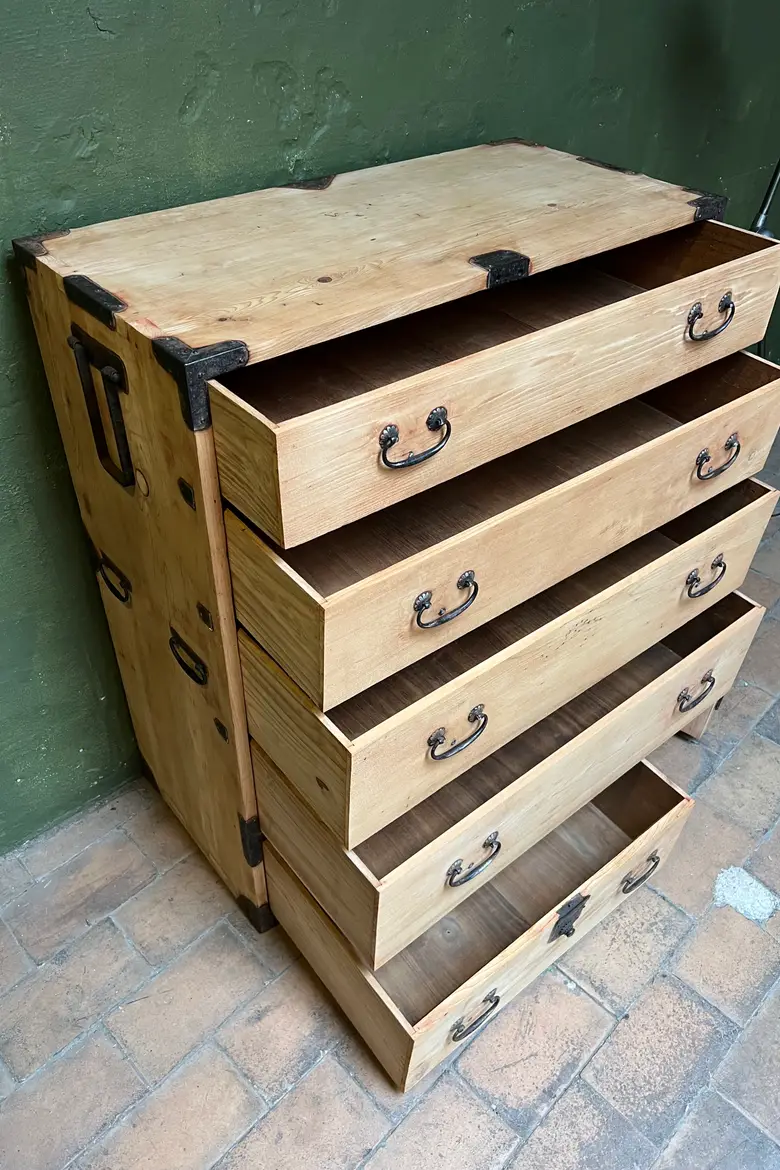 Meuble Tansu Japonais 19ème