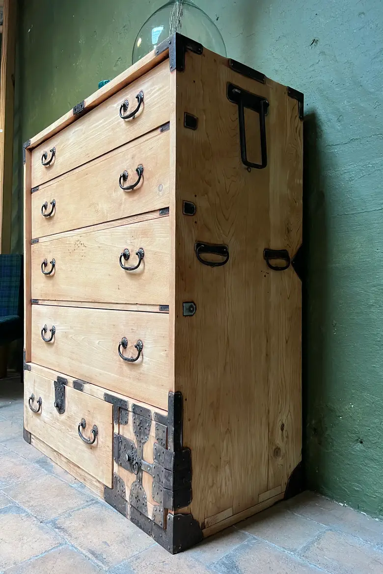 Meuble Tansu Japonais 19ème