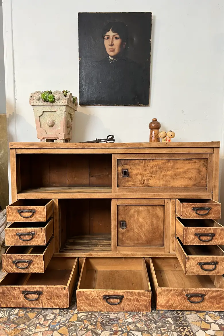 Meuble Tansu japonais