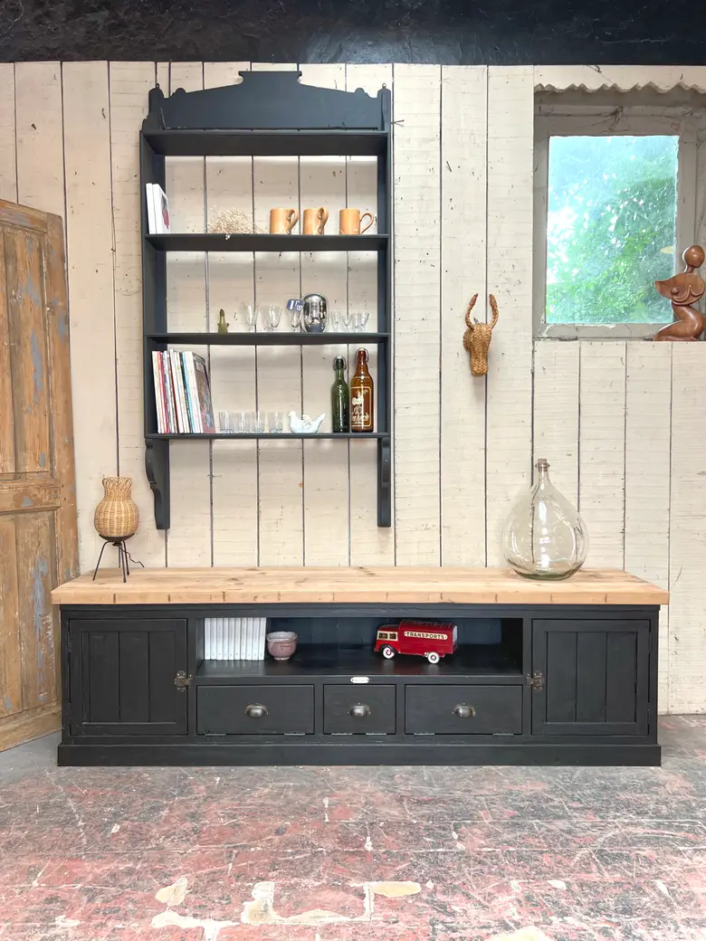 Meuble TV esprit atelier