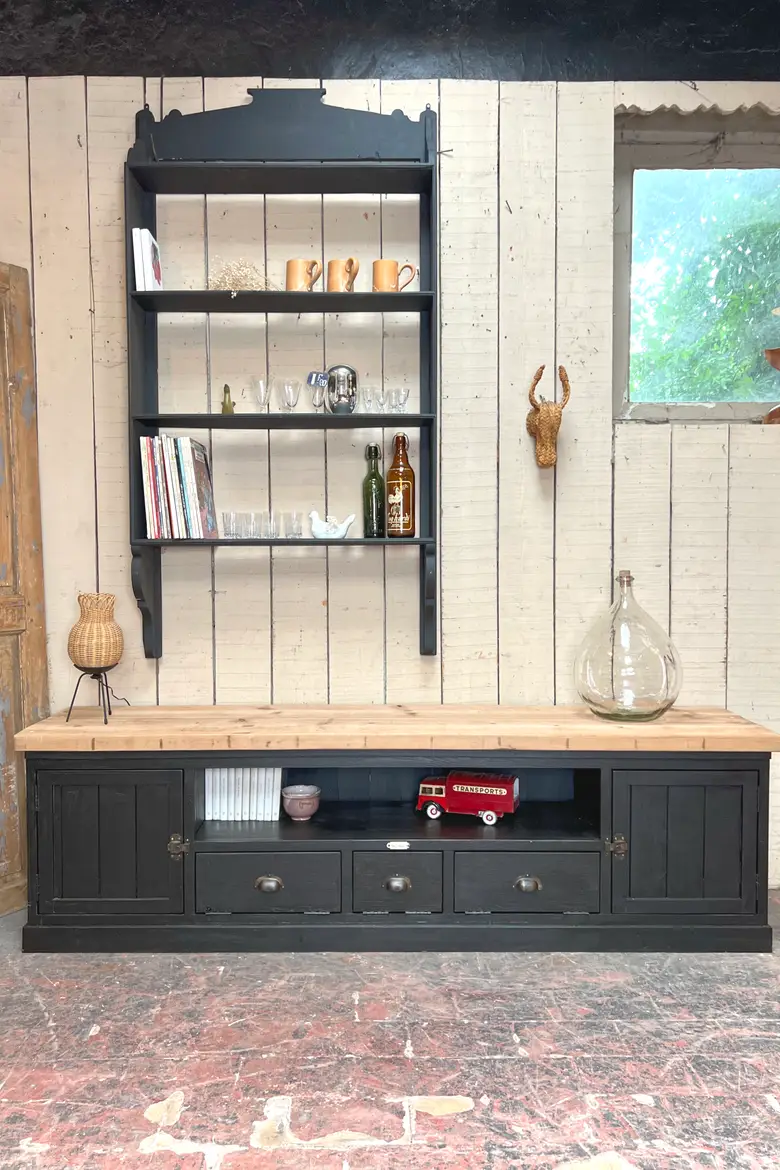 Meuble TV esprit atelier