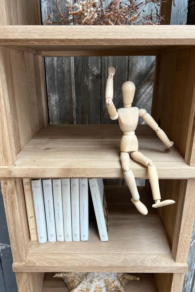 Meuble vestiaire en chêne