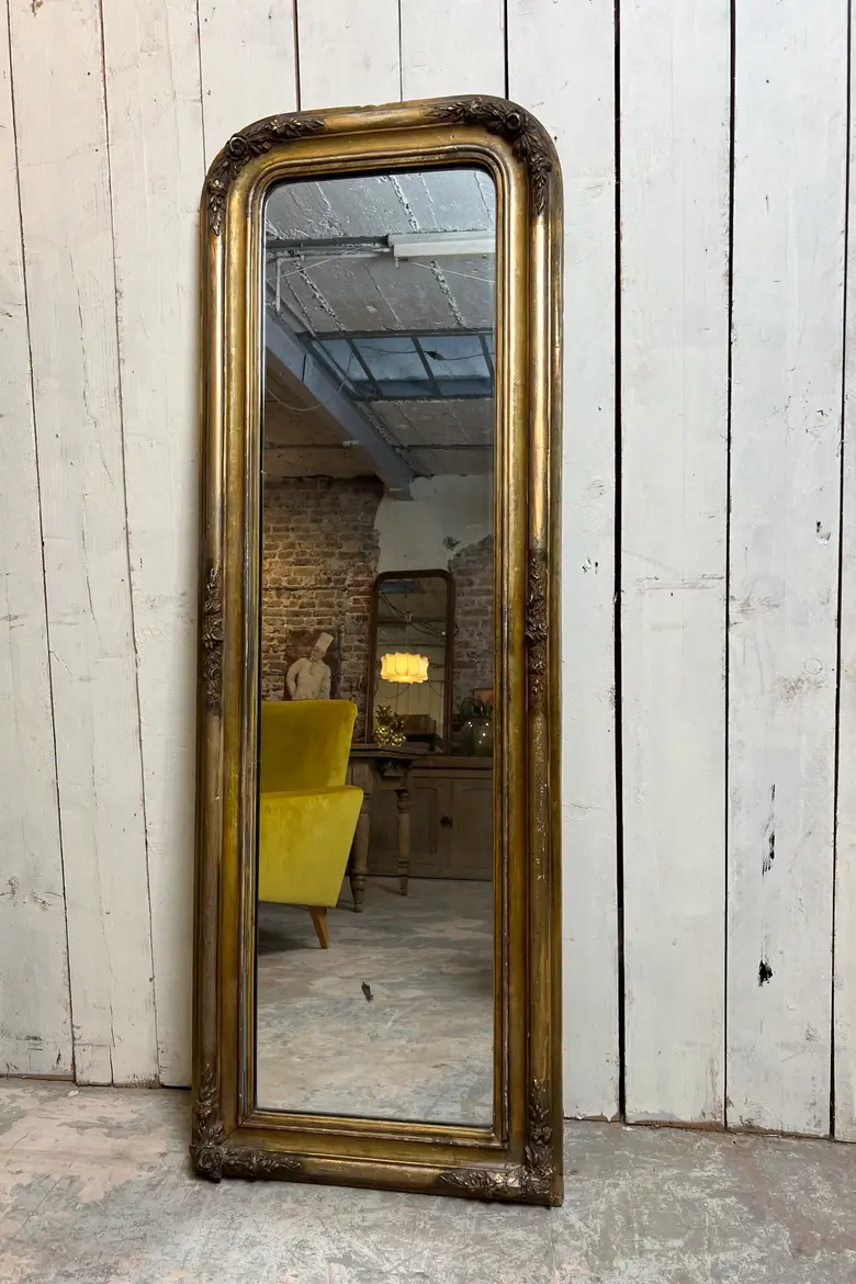 Miroir doré XIXème