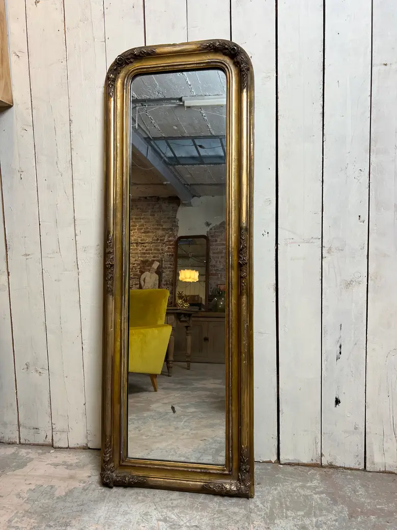 Miroir doré XIXème